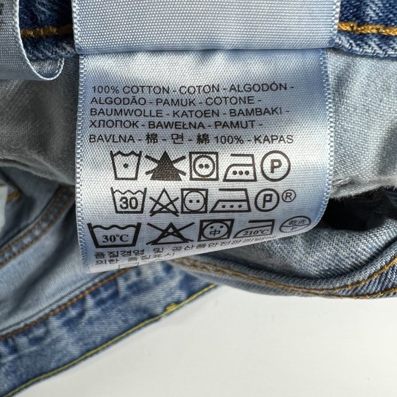 Levi's Jeans Men's 35 x 32* 560 Comfort Loose Fit Tapered Leg Blue Faded Denim - Picture 6 of 16